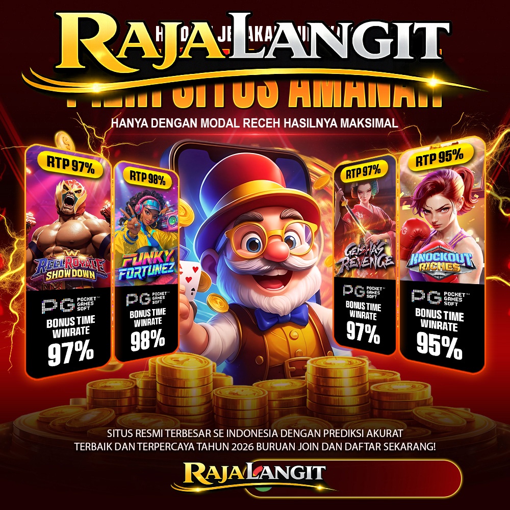 banner RAJALANGIT X Berezan Media: Pengalaman Bermain Nyaman Dengan Tampilan Bersih Dan Responsif Responsif Di Ponsel Dan Desktop